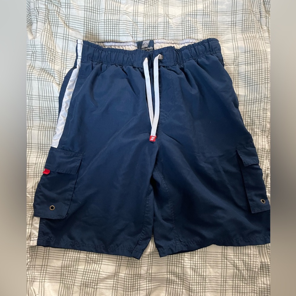 Surfmentality Men's Navy swim trunks size XL